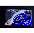 3x TDK CDing Super Avilyn Kassette Cassette Casete Vintage Deadstock New Stock  MC NEU OVP