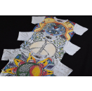 3x Mirror T-Shirt TShirt All over Print Hippie Peace Weed...