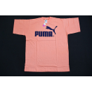 Puma T-Shirt Vintage Deadstock NOS Big Chest Logo 90er 80er Rosa Pink M NEU NEW