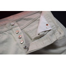 Levis Vintage Jeans Hose Vintage Pant Trouser 501 Denim Creme USA 90er W 36 L 36