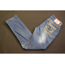 True Religion Jeans Hose Vintage Pant Denim Pantaloni Y2K Pantalones Julie USA 31