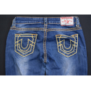 True Religion Jeans Hose Vintage Pant Denim Pantaloni Y2K Pantalones Julie USA 31