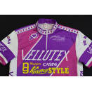 Vellutex Casini Fahrrad Vintage Maglia 1988 Trikot Jersey Camiseta Maillot 4 M-L