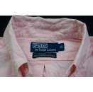 Ralph Lauren Polo Hemd Yarmouth Maglia Sommer Blas Rosa Pink Business Vintage 15