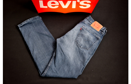 Levis Jeans Hose Levi`s Pant Trouser 505 Denim Regular Fit Pantalones W 32 L 32  Made in Mexico