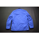 Barbour Stepp Jacke Jacket Top Windbreaker Barnett Quilt Outdoor Hunting Blau L