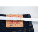 Levis Jeans Hose Levi`s Pant 508 Trouser Denim Pantalones Retro Casual W 36 L 34