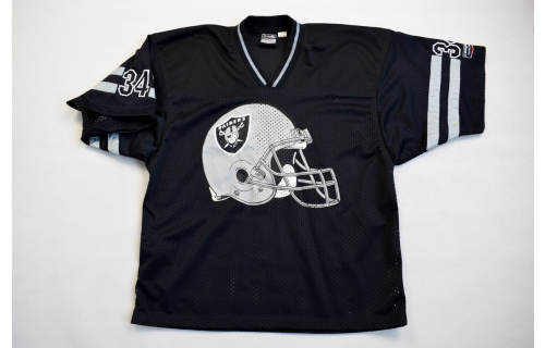 Los Angeles Raiders Trikot Jersey Shirt Vintage 90er 90s NFL American Football L Campri Teamline