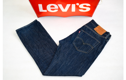 Levis Jeans Hose Pant Trouser 501 Big E Pantalones Pantaloni Blau Blue W 32 L 30