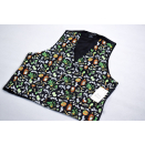 Cointreau Seide Weste Silk Vest Veste All Over Print...