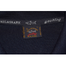 Paul & Shark Yachting Polo Pullover Jumper Sweater Sweatshirt Italia Blau Blue L