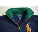 Polo Ralph Lauren Pullover Sweatshirt Sweater Big Logo Strick Longsleeve Kids M 10-12