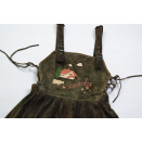 Distler Leder Kleid Rock Leather Dress Skirt Oktoberfest...