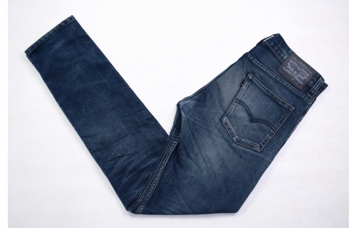 Levis Jeans Hose Levi`s Pant 508 Trouser Denim Blau Blue Black Label W 30 L 34