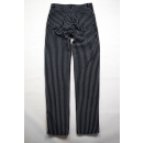 Vintage Techno Musik Hose Pant Trouser Pantalones Pantaloni Club Wear Nylon S-M   Absolutely Toxic Streifen Stripes