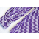 Ralph Lauren Stanton Polo Hemd Custom Fit Pinstripe Sommer Streifen Casual Gr. M