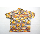 Signum Polo Hemd Shirt All Over Print Short sleeve Summer Memories Foto Photo M