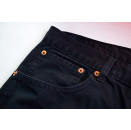 Levis Jeans Hose Levi`s Pant Trouser Pantalones 581 Denim Schwarz BLK W 33 L 30