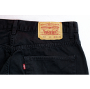 Levis Jeans Hose Levi`s Pant Trouser Pantalones 581 Denim Schwarz BLK W 33 L 30