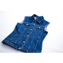 Jeans Weste Fashion Gilet Veste Waistcoat Denim Oldschool...