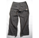 Carhartt Hose Pant Workwear Cargo Vintage Pantaloni Grün Green Olive Heavy Duty 34