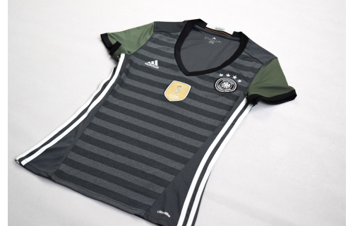 Adidas Deutschland Trikot Jersey DFB Maglia Camiseta Maillot 2015 Damen 34-36 S