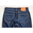 Levis Jeans 511 Slim Hose Big E Levi`s Pant Denim Stretch Elastic Blau W 32 L 30