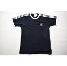 Adidas Originals T-Shirt Trefoil Maglia Retro Weiß Schwarz Casual Staff Member M