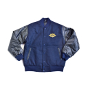 Homeboy Jacke Varsity Letterman College Bomber Leder...